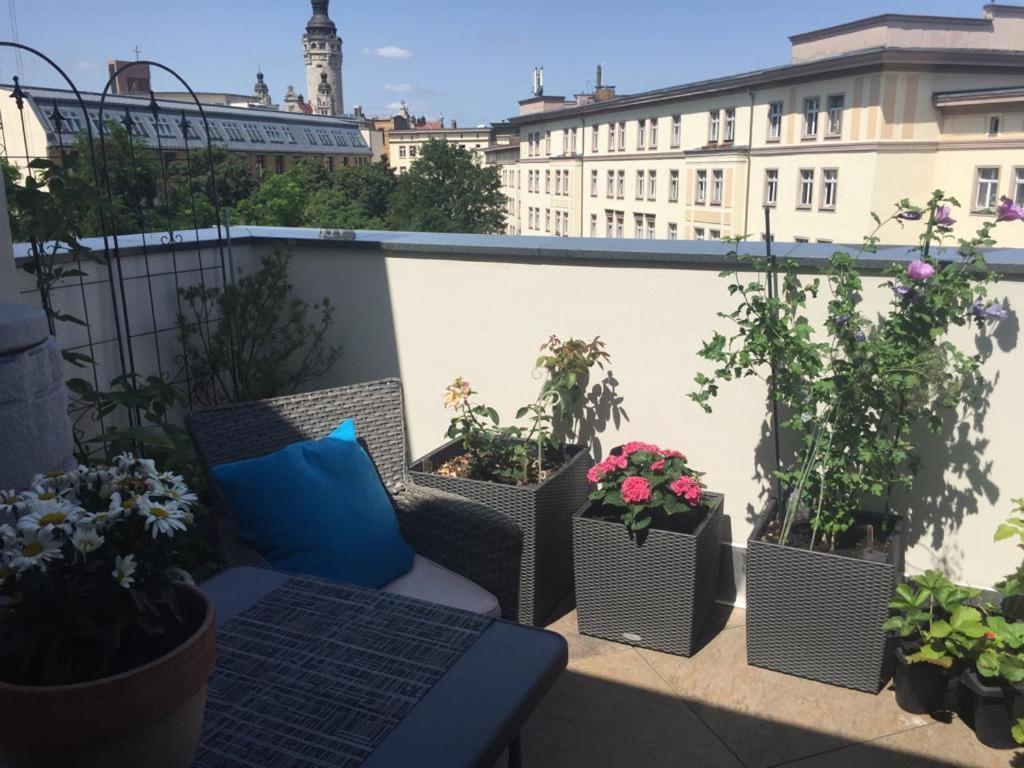 Luxusappartement Mitten In Leipzig Neueroeffnung ! Zewnętrze zdjęcie