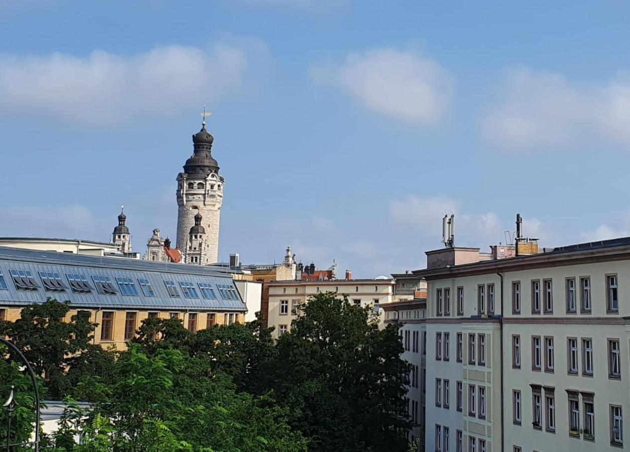Luxusappartement Mitten In Leipzig Neueroeffnung ! Zewnętrze zdjęcie