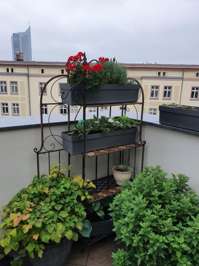 Luxusappartement Mitten In Leipzig Neueroeffnung ! Zewnętrze zdjęcie